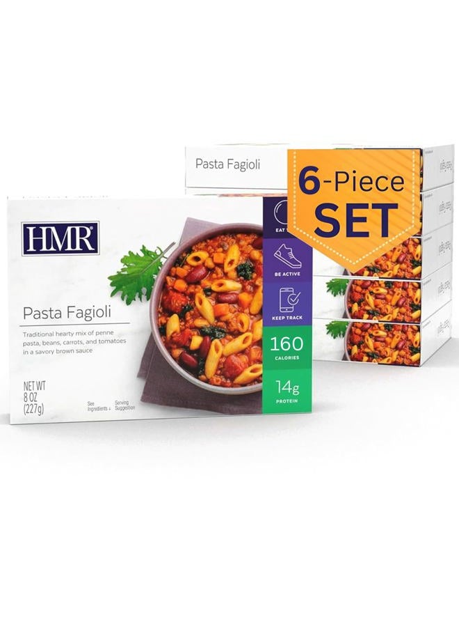 HMR Pasta Fagioli Entree, 8 oz. Servings, 6 Meals - Image 1