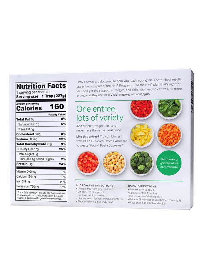 HMR Pasta Fagioli Entree, 8 oz. Servings, 6 Meals - Image 5