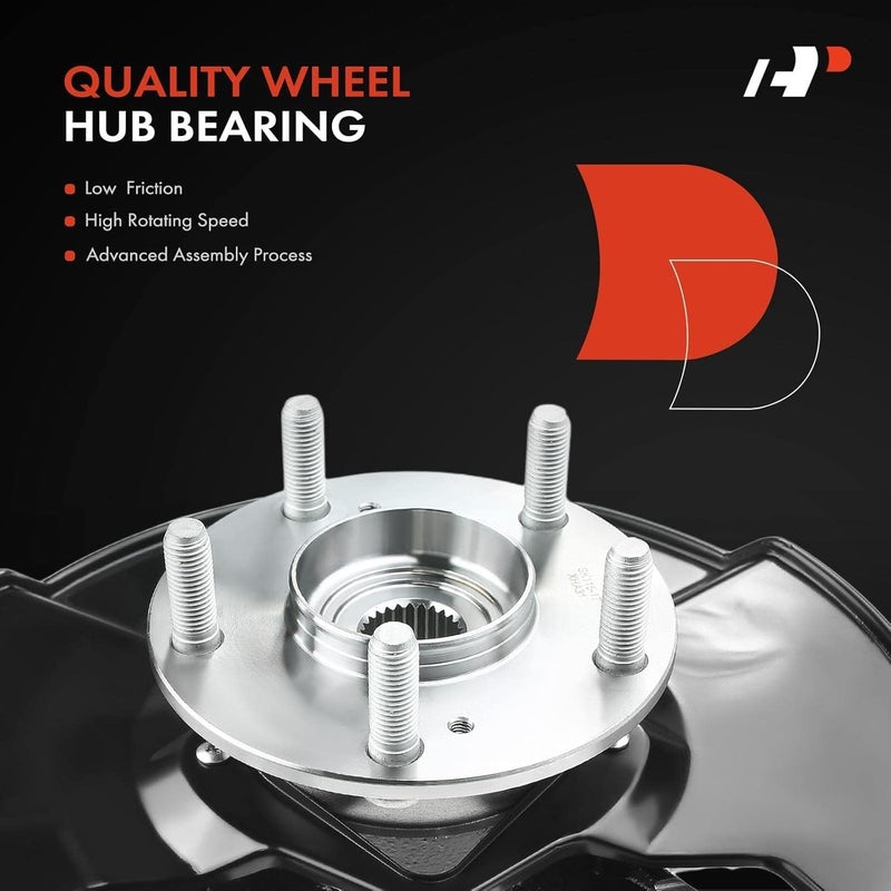A-Premium Front Left Steering Knuckle & Wheel Bearing Hub Assembly - Image 5