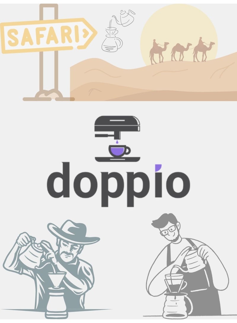 Doppio Doppio V60 Pour Over Coffee Set – 10-Piece Manual Brewing Kit -Set 8  - Image 2