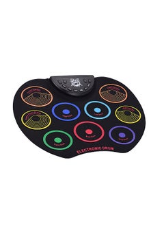 Generic Compact Size Roll-Up Drum Set Electronic Drum Kit 9 Silicon Drum Pads USB/Battery Powered with Drumsticks Foot Pedals for Children Kids  - Image 5