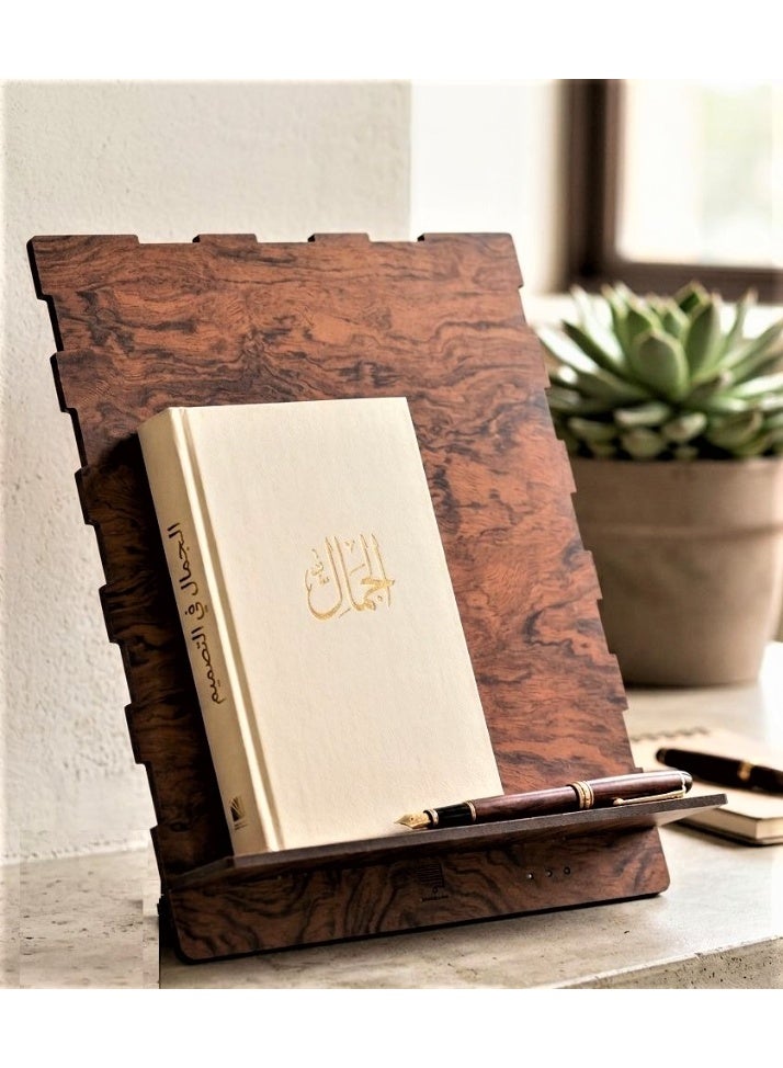 Wooden Stand for Awards, Certificates, and Photos - Suitable for Shelves Only - Image 2