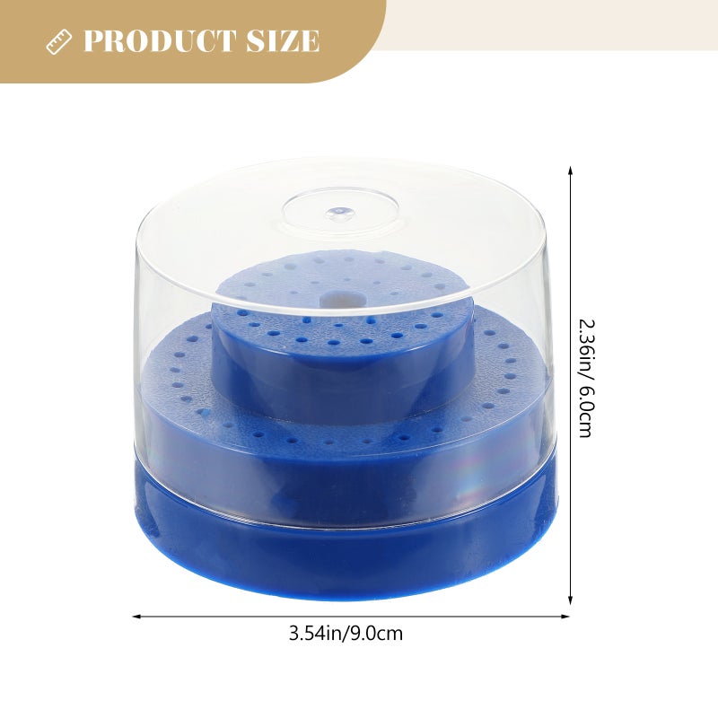 4 pcs Nail Drill Bits Holder Nail Bit Storage Stand 60 Holes Nail Bit Display Holders - Image 5