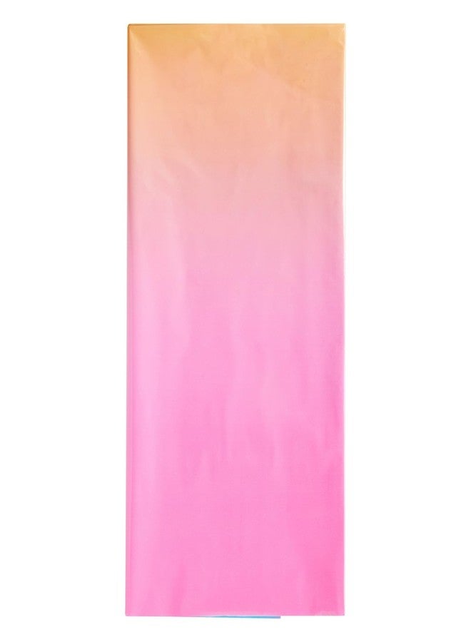 Sparkle and Bash Colorful Tablecloth - 54 x 108 in, Pastel Ombre Plastic, Pack of 3 - Rainbow Plastic Tablecloth for Kids' Party Balloons & Birthday Table Decorations - Image 5
