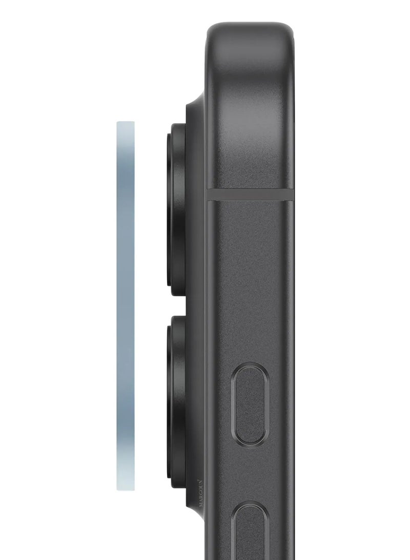 CATANES 2Pieces Camera Lens Protector 9H Tempered Glass for iPhone 17 Clear - Image 3