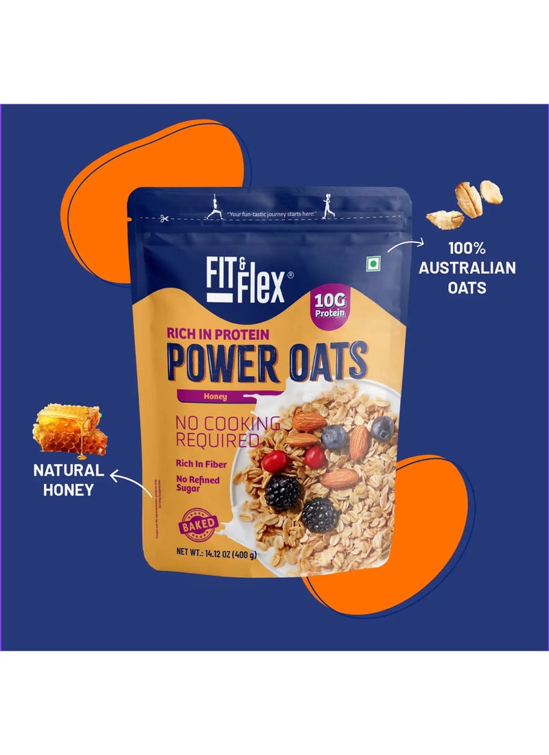 Fit & Flex شوفان بروتين العسل - Image 5