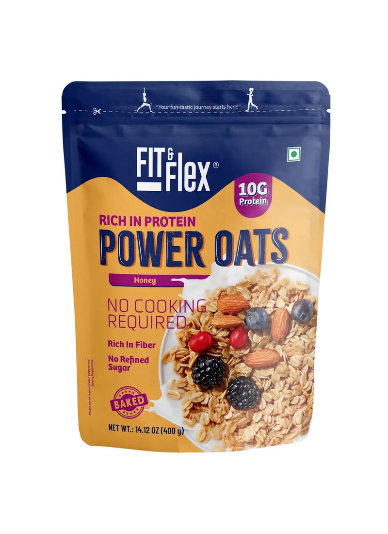 Fit & Flex شوفان بروتين العسل - Image 1