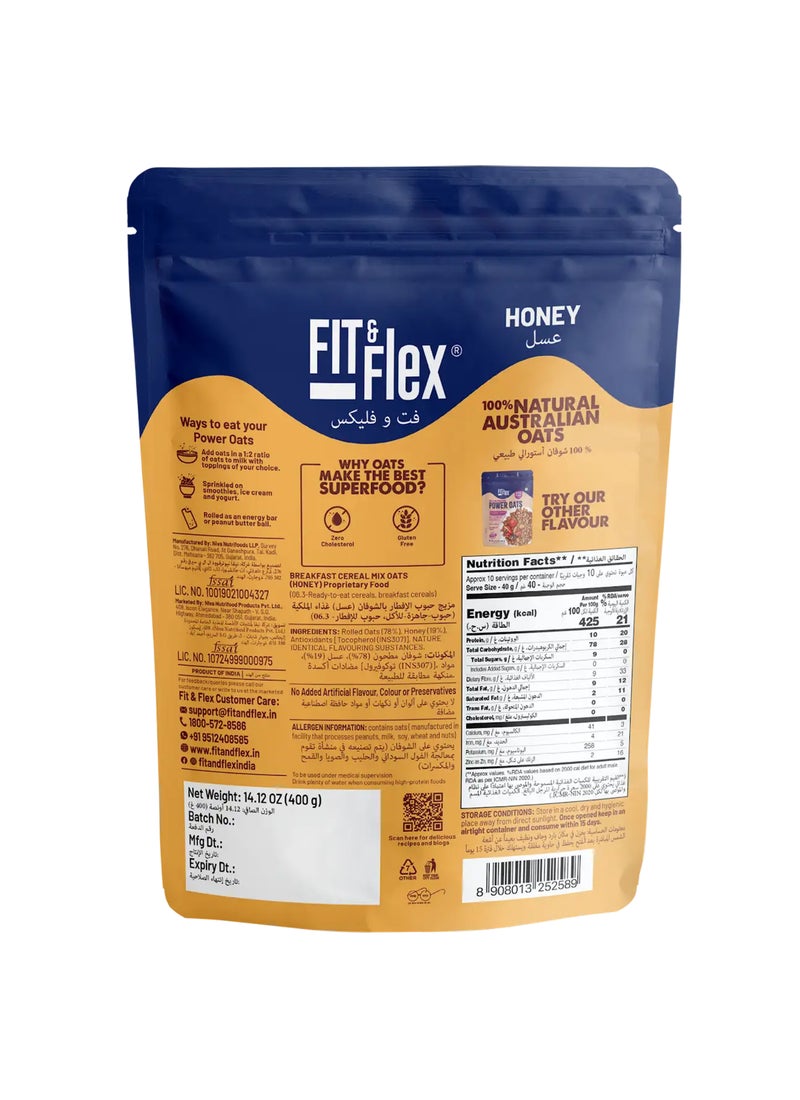 Fit & Flex شوفان بروتين العسل - Image 2