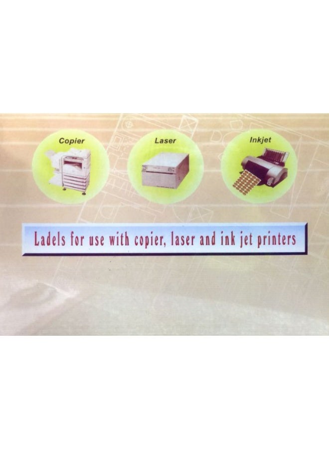 A4 Printing Paper - White Labels - 100 Sheets per Pack - Image 3