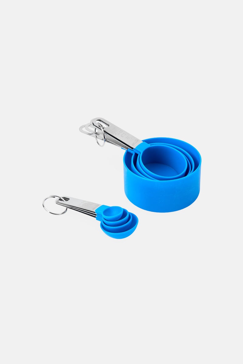 Oreo 8Pccs Measuring Spoon And Cup Set, Blue - Image 2