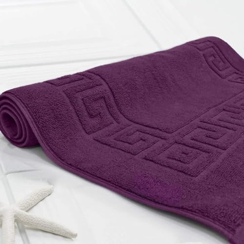 AYUS 780 GSM Pure Cotton Bath/Door Mat Luxury Hotel & Spa Quality, Ringspun Cotton, Maximum Softness & Absorbency 30 x 20 (in Inches)/(51 x 76 cm) (Maroon) - Image 3