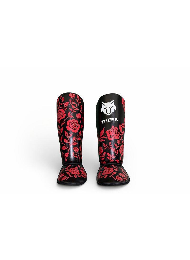 THEEB Rose Fury Shin Guard - Image 1