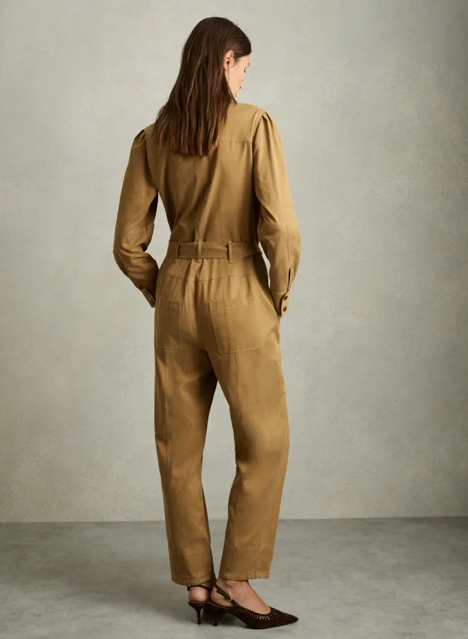 REISS Seam Detail Jumpsuit