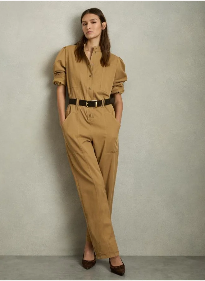 REISS Seam Detail Jumpsuit