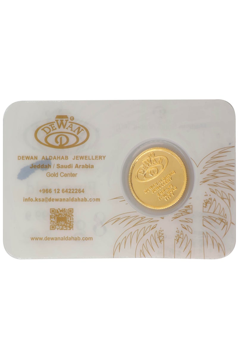 ديوان جنيه ذهب عيار 24 وزن 8 غرام - Image 2
