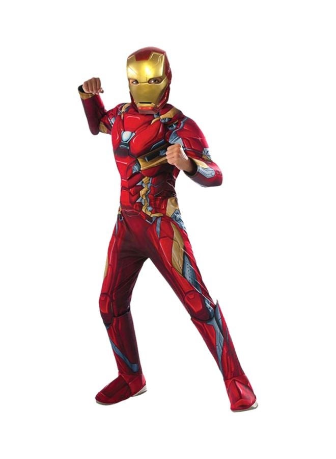 NIBEMINENT Deluxe Iron Man Costume Large