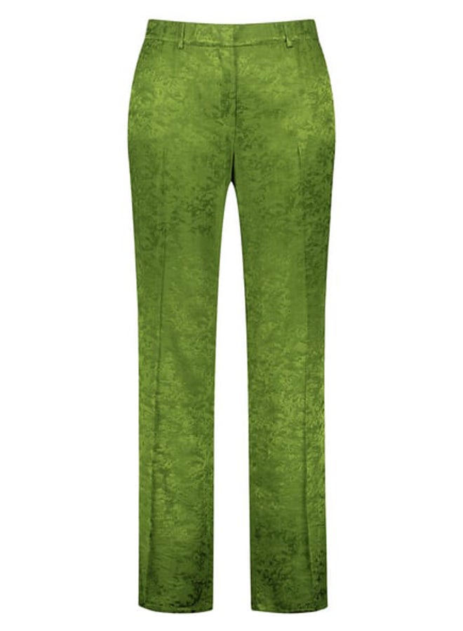 GERRY WEBER Shiny jacquard trousers Greta - Image 1