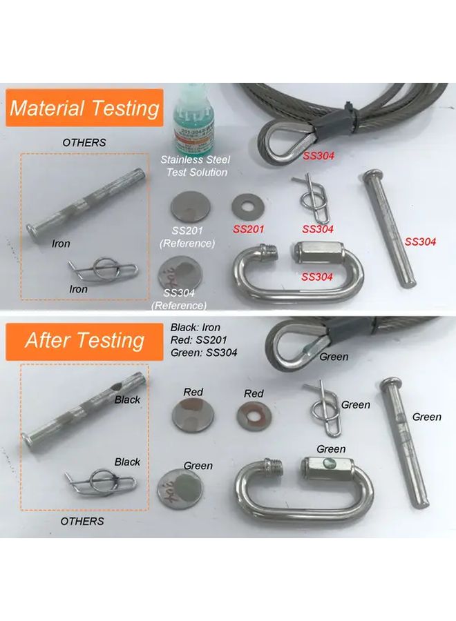 Heavy Duty Trailer Tailgate Lift Assist Kit 6358 4S BK with Coated Cables Replacement Rollers Pins Washers Rings Hardware Compatible with GL1 Lift Trailers Easy Installation 6061 T6 Aluminum and Stainless Steel Construction for RV Utility Cargo Trailers - Image 3
