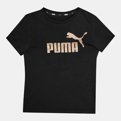 PUMA Kids' Essentials+ Logo T-Shirt