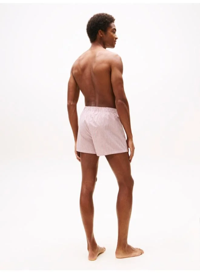 تومي هيلفيغر 3-Pack Heritage Print Woven Boxer Shorts