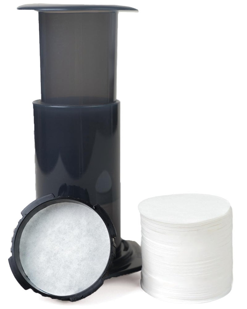 Bake Choice 500Count Replacement Paper Filters Round Disposable Coffee Filters Paper Compatible with Aeropress Coffee Makers for Brewing Tea and Coffee