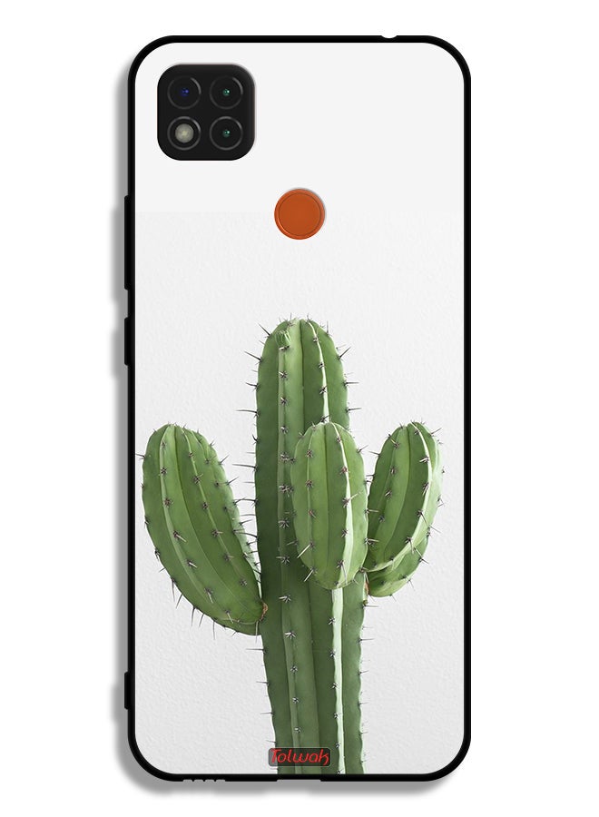 Tolwak Xiaomi Redmi 9C Protective Case Cover Cactus Plant - Image 2