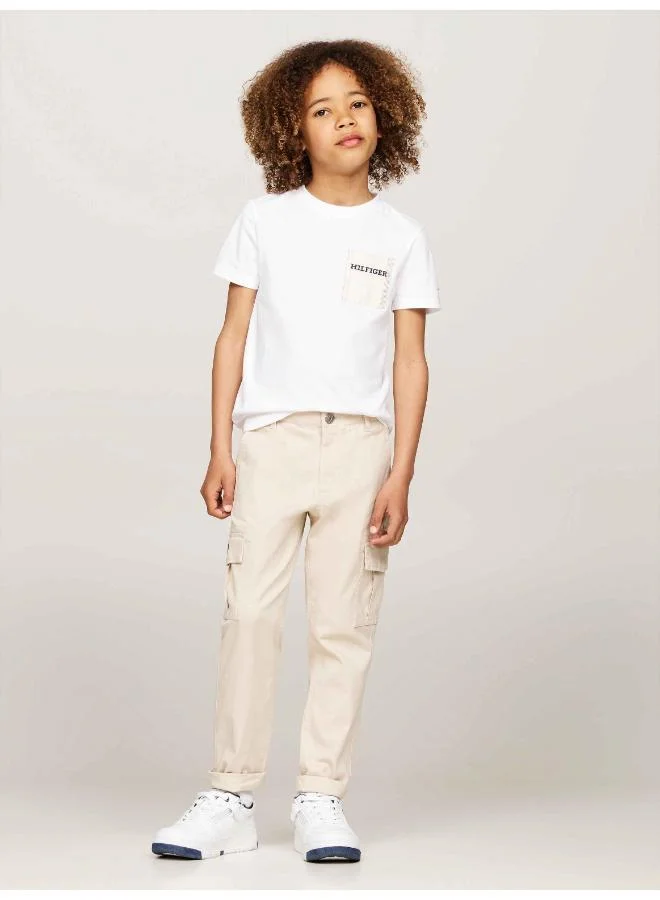 TOMMY HILFIGER CHECK POCKET REGULAR TEE SS