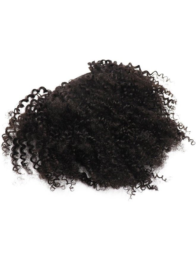 EIAKE CHYL Afro Kinky Curly human hair ponytail extensions Kinky Curly drawstring human hair ponytail hairpieces natural curly clip in ponytail (10) - Image 4