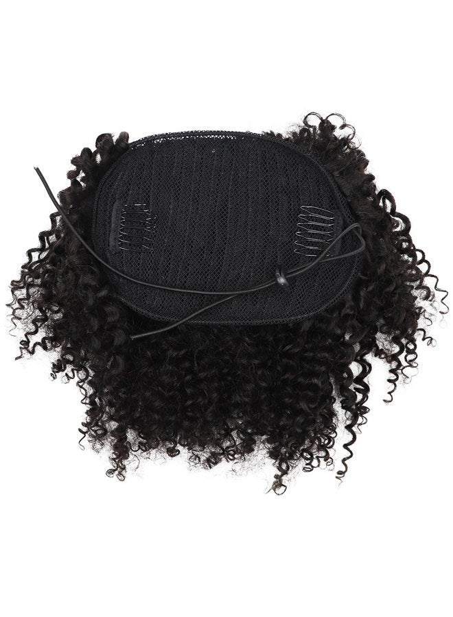 EIAKE CHYL Afro Kinky Curly human hair ponytail extensions Kinky Curly drawstring human hair ponytail hairpieces natural curly clip in ponytail (10) - Image 5