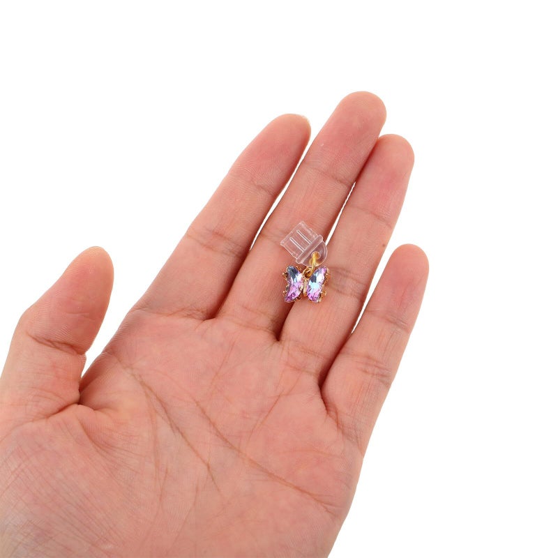 6Pcs Type C USB C Dust Plug Set With Butterfly Pendant For Phone Charging Port Protection - Image 5