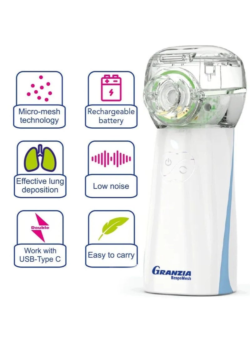  جرانزيا جهاز إستنشاق البخار المحمول جرانزيا موديل ريسبوميش - Image 1
