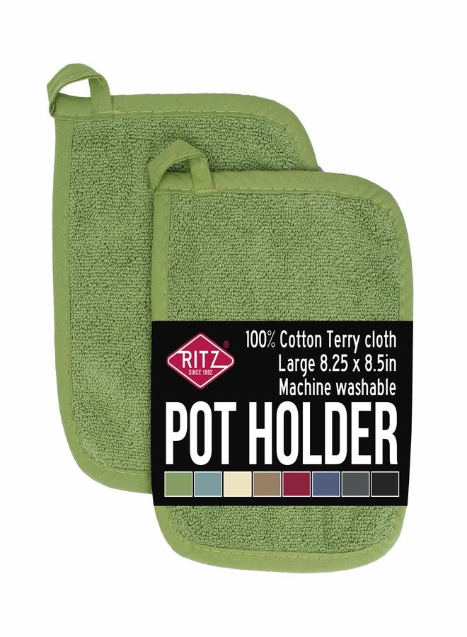 Ritz, Cotton, Cactus Green, Pot Holder-2 pk - Image 1