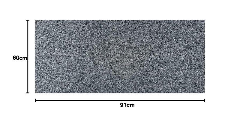 NESTPRIME Rubber Anti Slip Bathmat for BathroomKitchen Waterproof Anti Skid Mats for Home EntranceLiving Room RugsFloor Mats for Home Office Multipurpose Use 2x5 Feet Grey - Image 2