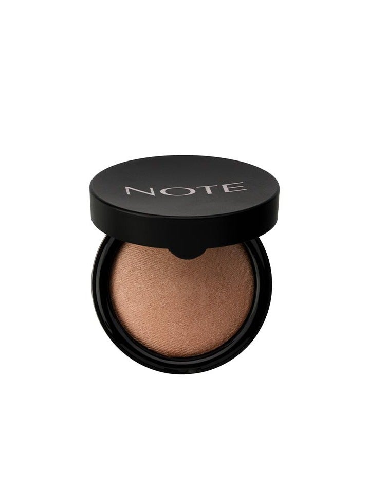 NOTE COSMETIQUE BAKED POWDER 02 Honey Warm WITH MACADAMIA OIL - Image 3