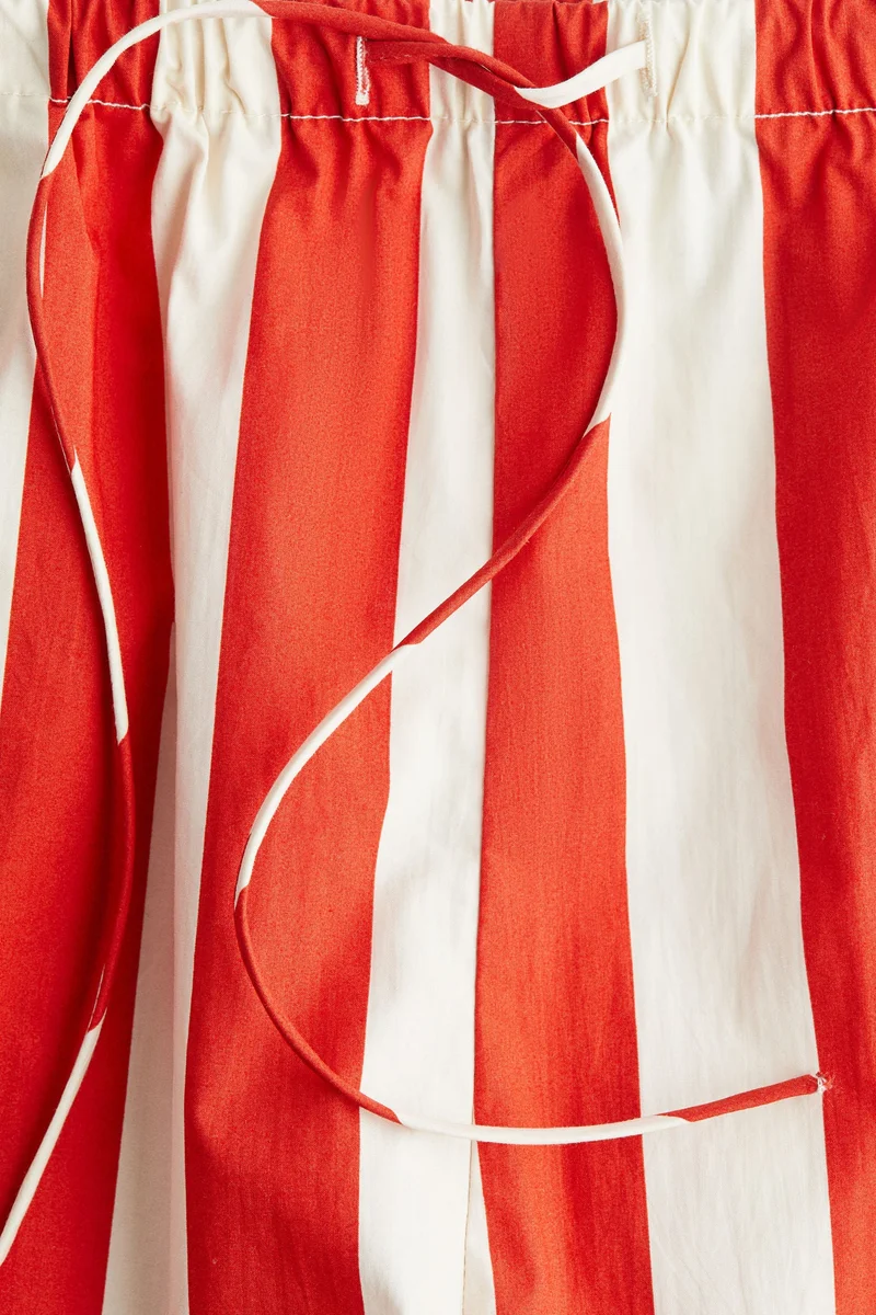 اتش اند ام شورت قطني بحبل