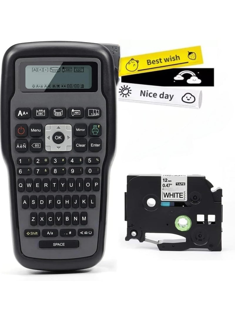 AIMO E1000 PRO - Handheld Label Printer (Arabic Version, Grey, Type-C) - Image 1