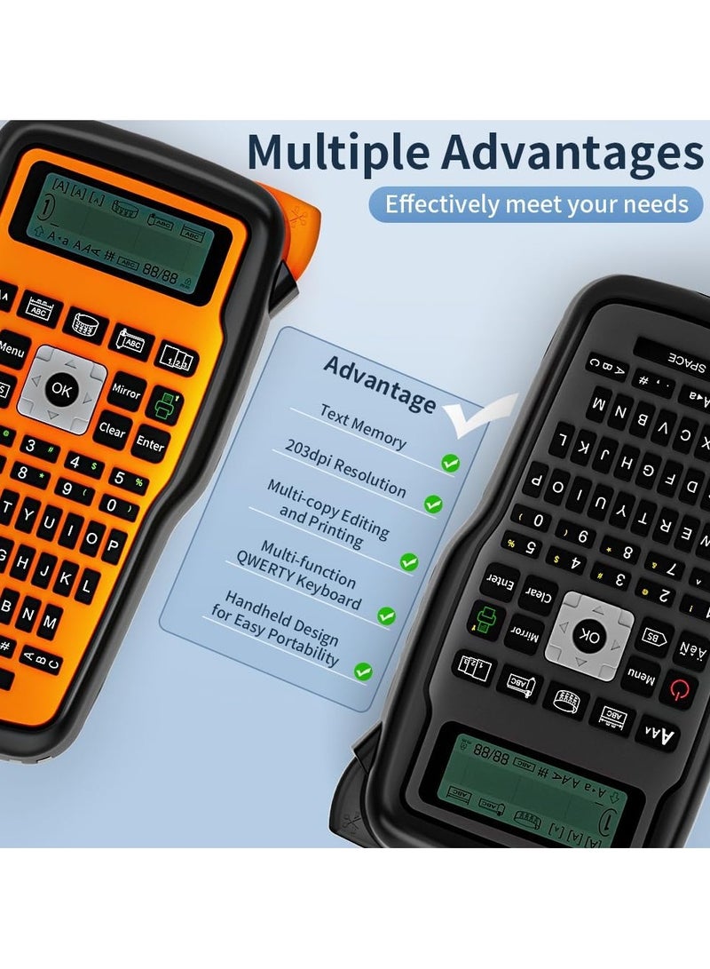 AIMO E1000 PRO - Handheld Label Printer (Arabic Version, Grey, Type-C) - Image 3