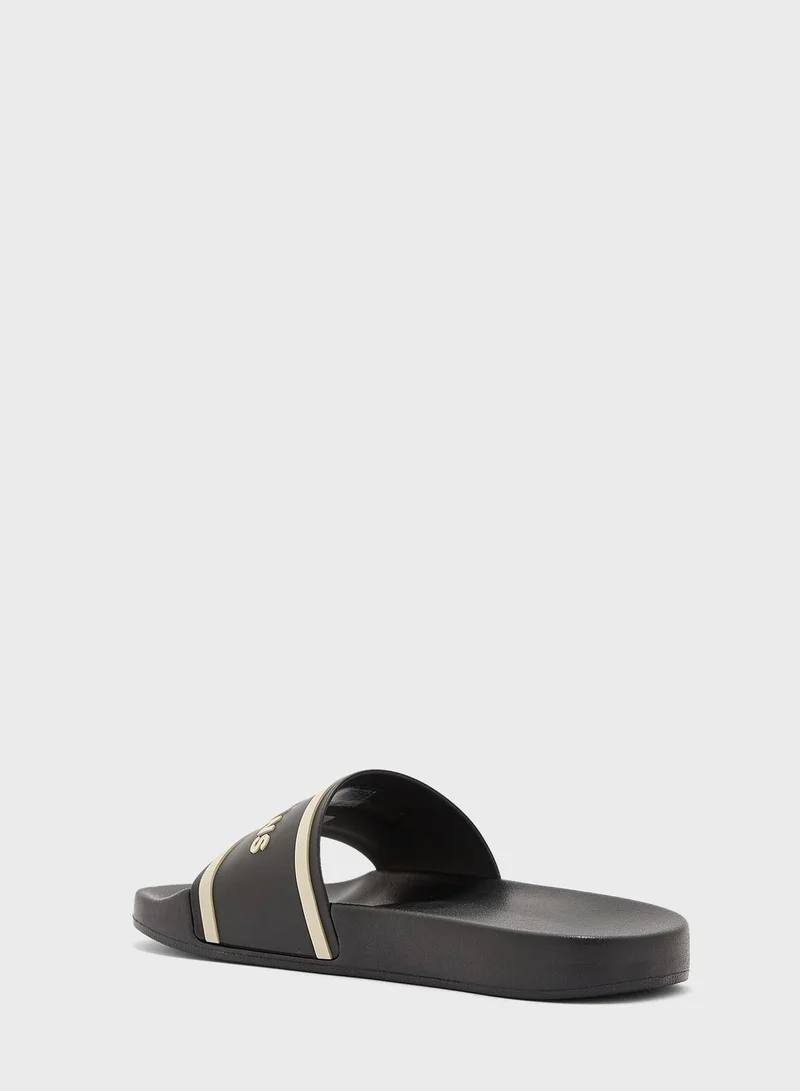 TOMMY JEANS Logo Pool Slides