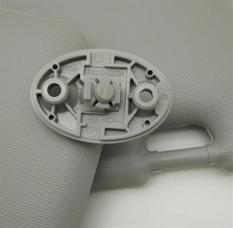 QASULER Sun Visor with Make-up Mirror for Toyota Corolla 2014-2017 - Image 5