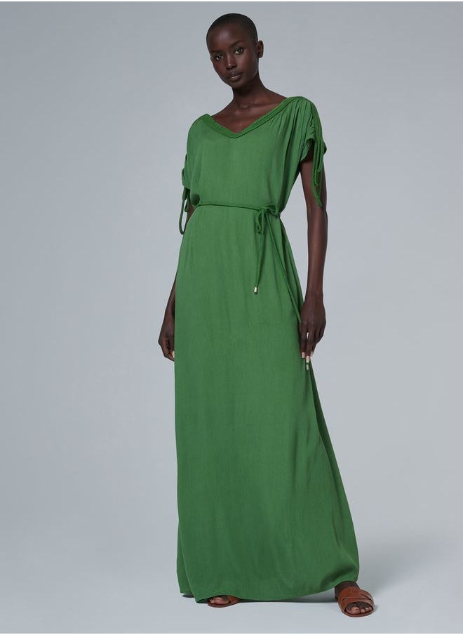 leem - Braided Cord Detail Kaftan - Image 1