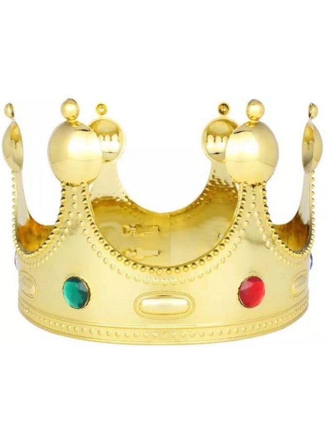 رويالز زينة حفلات أعياد الميلاد الملكية (تاج الملك) | تاج عيد ميلاد الملك الذهبي | تاج الملك الذهبي | تاج الحفلات | هدايا الحفلات | - Image 5