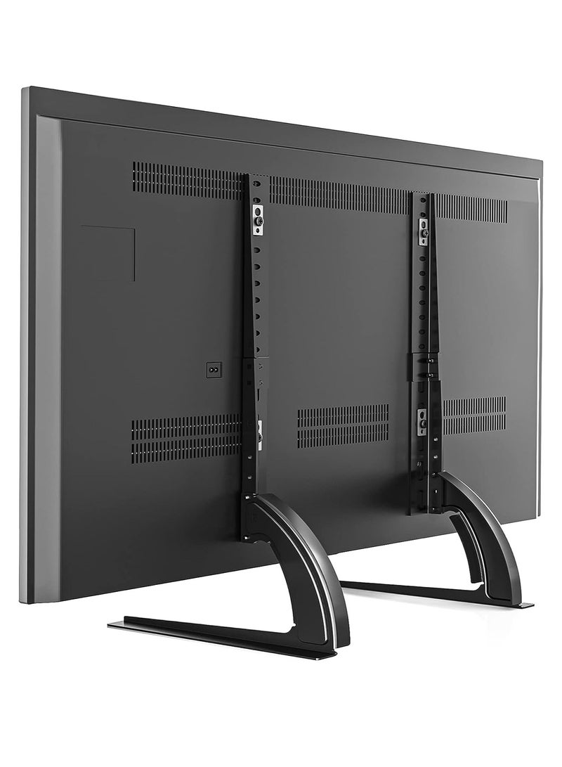 ELTRAZONE "Universal TV Stand Mount by 5Rcom: Versatile Tabletop Stand for 22-65 inch Flat Screen TVs - Adjustable Height, Holds up to 88lbs - Compatible with Plasma, LCD, LED TVs - Max VESA 800 x 500mm - Stabl - Image 1