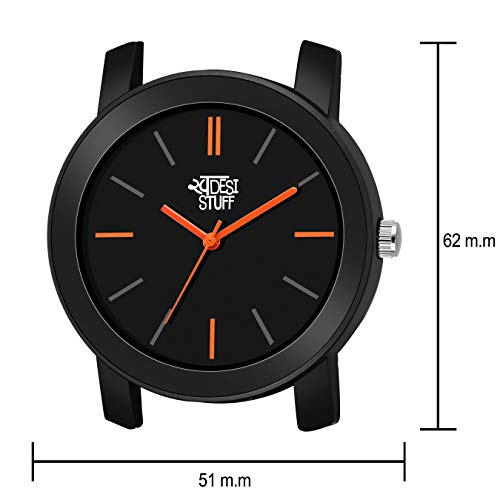 SWADESI STUFF Analogue Black Dial Metal Strap Watch for Men and Boy - Image 3