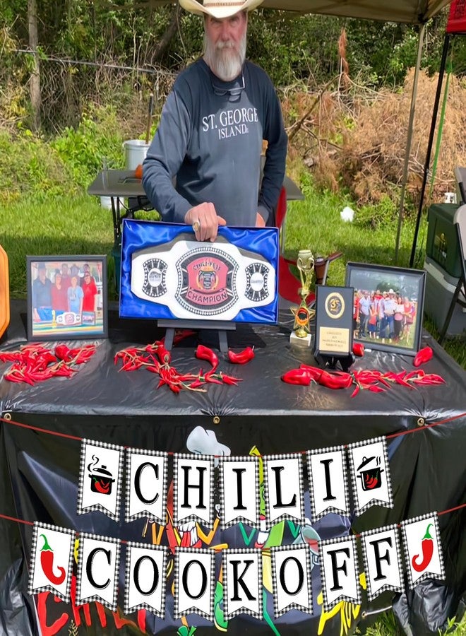 ANTING Chili Cook Off Competition Party Banner Chili Contest Tasting Competition Party Banner for Chili Cook Off Party Decorations Supplies - Image 3