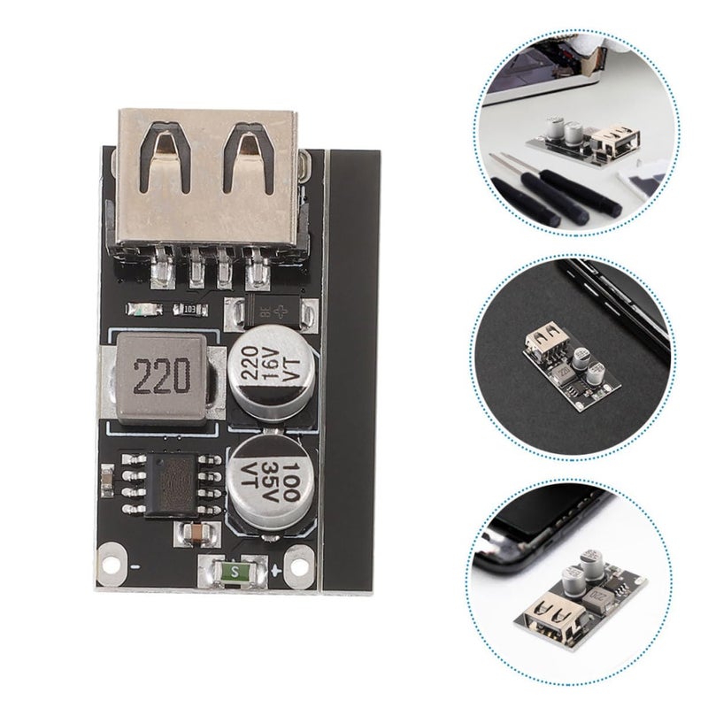 3 Pack USB Fast Charging Module DC DC Converter Step Down Voltage Regulator Board - Image 3