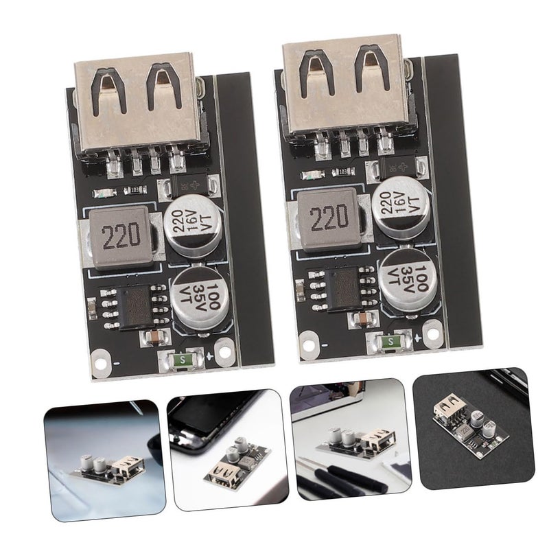 3 Pack USB Fast Charging Module DC DC Converter Step Down Voltage Regulator Board - Image 4
