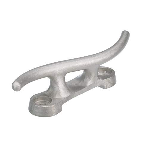 Seachoice Cast Aluminum “S” Dock Cleat, Corrosion Resistant Aluminum, 15 In. - Image 3