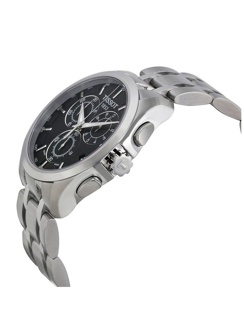 TISSOT Tissot mens Couturier Chrono Quartz stainless-steel Dress Watch Grey T0356171105100  - Image 2
