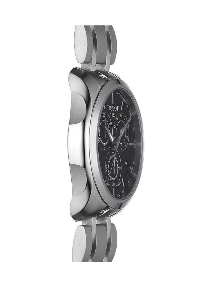 TISSOT Tissot mens Couturier Chrono Quartz stainless-steel Dress Watch Grey T0356171105100  - Image 3