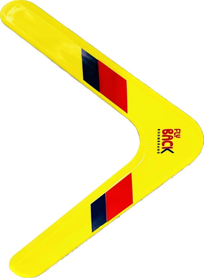 Vedroci Flyback Boomerang Durable ABS Material, Get Ready for High-Flying Adventure & Endless Fun, Perfect for Outdoor Play & Skill Development, Durable Toy for All Ages (Yellow) - Image 3